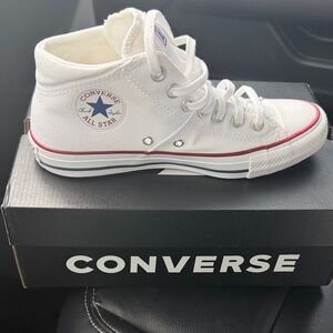 Converse All Star White Canvas High-Tops